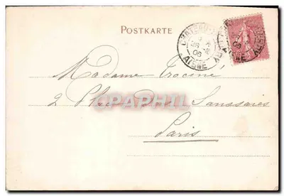 Homburg v. d. H. — część z Kaiser Wilhelm-Bad — Dr. Trenkler Co., Lipsk, n° 13965 — Rewers