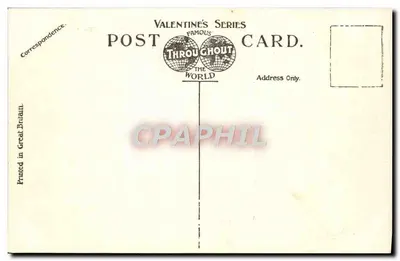 Parada da Igreja, Southsea Common — Southsea, Hampshire — Série Valentine's Postcard, n° 56122 — Verso