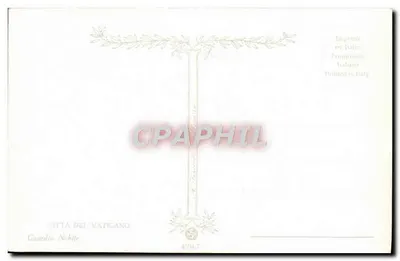 Guardião nobre — Vaticano — editor Citta del Vaticano, n° 4594.7 — Verso
