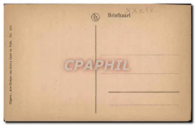 Cartolina d'epoca Goenong Pakoe Wodjo Dieng Plateau — Verso