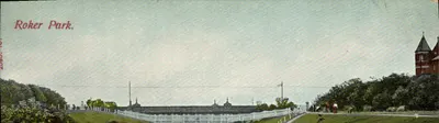 Roker Park — vista panorâmica — F. Hartmann, série G