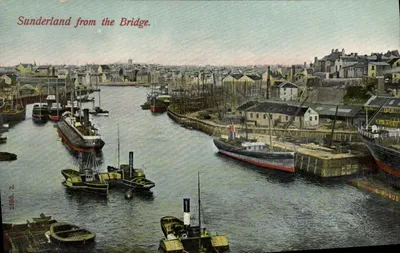 Sunderland do Ponte — vista do porto — Hartmann, série G