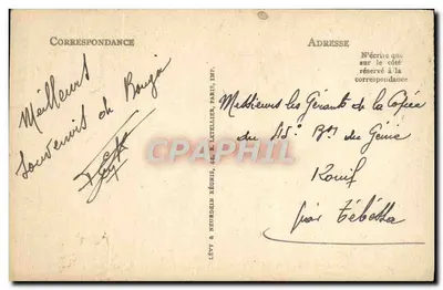 Widok Ziama, La Pointe — Trasa z Bougie do Djidjelli — Wydawca ND, nr 108 — Rewers