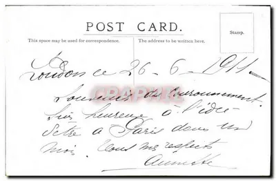 Ceremonia koronacyjna George'a V — Londyn, 1902 — wydanie ilustrowane — Rewers