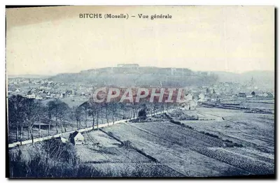 Bitche (Moselle) — Vue générale — Édit. Henri Savel, libraire, à Bitche