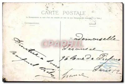 Palácio Imperial de Flambour — Constantinopla — M. Israelowitz — Verso