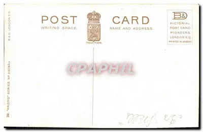 Les ponts de Llanfairpwllgwyngyllgogerychwyrndrobwllllantysiliogogoch — B&D Pictorial Post Card Pioneers — Back