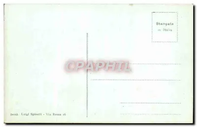 Nápoles - Piazza Municipio e Castello S. Elmo — editor Luigi Spinelli, n° 54445 — Verso