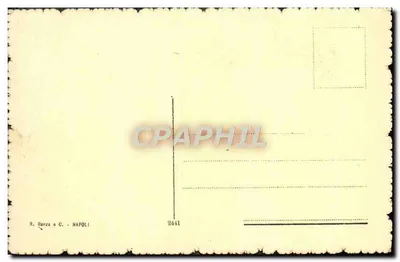 NAPOLI - Piazza del Municipio — widok panoramiczny z Wulkanem na tle — R. Ronza & C. n° 2441 — Rewers
