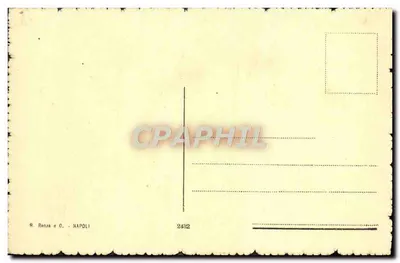 NAPOLI - Teatro S. Carlo, (Interno) — widok wnętrza teatru — R. Runza e O. - NAPOLI, nr 2452 — Rewers