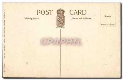 Galeria Sztuki, Weston Park, Sheffield — widok na klasyczny budynek z ogródkiem i odwiedzającymi — seria B.A.D.s. 'KROMO', nr 21063 — Rewers