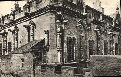 O Palácio de Stirling Castle — visão arquitetônica — editor desconhecido, número de série não visível