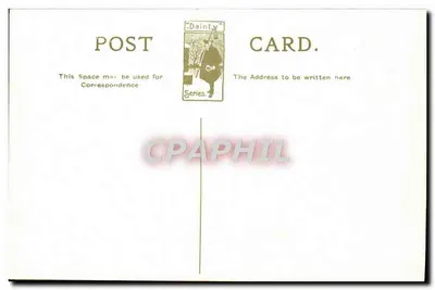 Jesmond Dene, Velho Moinho, Newcastle-on-Tyne — editor Dainty, série 'Dainty' — Verso