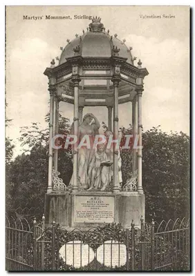 Monumento dos Mártires, Stirling — Série Valentin — editor desconhecido
