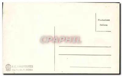 Rzym. Palazzo Spada. Kortylo — wydawca P.E. Chauffourier, nr 721 — Rewers
