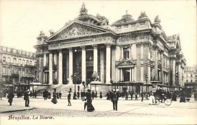 Bruxelas. A Bolsa — editor Grano, número de série não visível