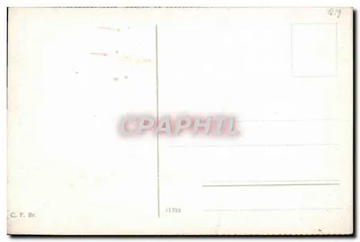 Bruxelas. Grand'place e Casas das Corporações — C. F. Br. n°13719 — Verso