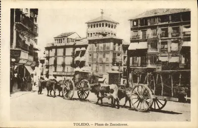 Toledo — Plaza de Zocodover — Heliotipia Artística Española