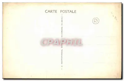 Chamalieres — Widok na kościoł (xre wiek) — G. d'O. 457 — Rewers