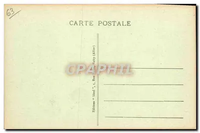 Murat - De Kerk — Het pittoreske Auvergne — Uitgever Ideal, n° 7394 — Achterkant