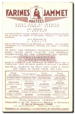 Stare Provincje Francji — Auvergne — Wydane przez Farines Jammet — Rewers