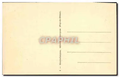 Los Auvergnats en su hogar — Una joven pareja — G.D. 5 — Reverso