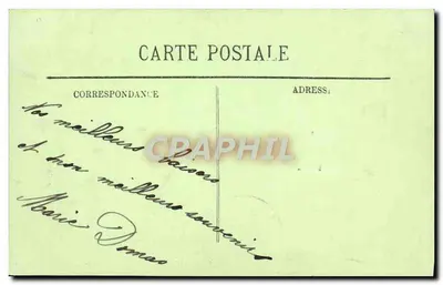 Tipos da Auvergne — Nos Campos — LL. — N° 37 — Verso