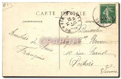 W Auvergnie — Zupa z kapusty — Wydawca: Étienne Marrenac, nr 35 — Rewers