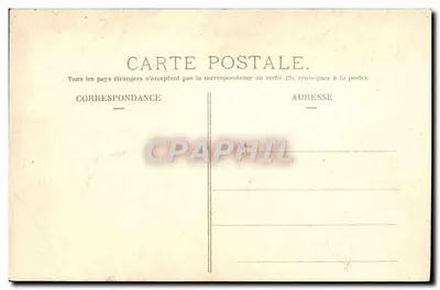 Virage de la Mort, près Lastic — Circuit d'Auvergne, Coupe Gordon Bennett 1905 — L' Hirondelle, Paris — Verso