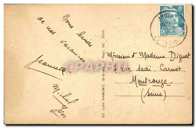 Aandachtige jonge echtgenoot — Huwelijksreis — Amaury — Achterkant