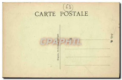 Dançarinos de Auvergne — cena de montanha — L'AUVERGNE PITTORESQUE 162, editor Lidecal — Verso