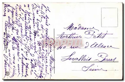 Wetterhorn-Aufzug com Grindelwaldgletscher e Estação Enge — n° de série 5468 — Verso