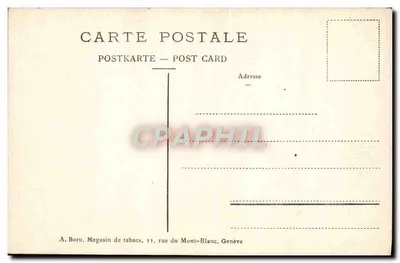Chillon e a Dent-du-Midi — vista lacustre com montanhas — n°24 — editor não visível — Verso