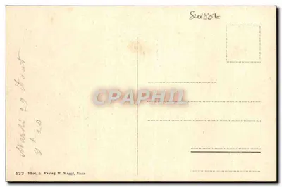 Tiefencastel — lotniczy widok wioski w dolinie — Fot. u. Wydawnictwo M. Maggi, Iana — Rewers