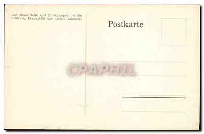 Rapperswil — vista do ponto — H.W. No. 99 — Verso