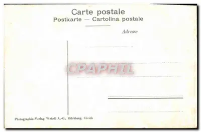 Lago di Lugano e Punta di Melide — vista panorâmica — Photographie-Verlag Wehrli A.-G., Kilchberg, Zürich, n° 6005 — Verso