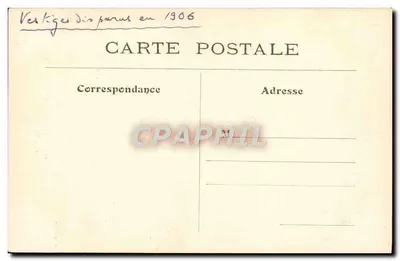 Restos da Capela das Filhas Santa Chaumont — Paris Historique, n°41 — editor Angouleme-Paris — Verso