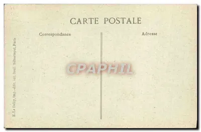 Rue de Birague — Paris d'antan — E. Le Doley, imp.-édit. 127, boulevard Sébastopol, Paris — Verso
