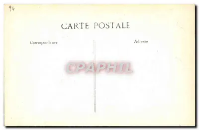 Obramowana brama — styl barokowy — A. Virenni, 4, rue des Beaux-Arts - Paris — Rewers