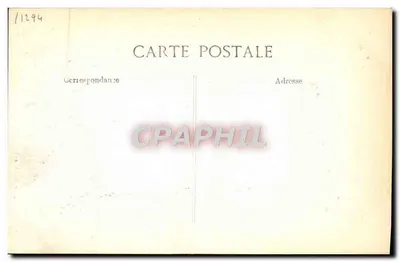 Lareira decorativa — gravura — A. Vincent, 4, rue des Beaux-Arts, Paris — Verso