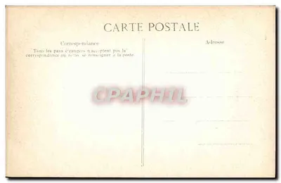 Ruínas antigas — cena de jardim — A. Vincent, 4, rue des Beaux-Arts, PARIS — Verso