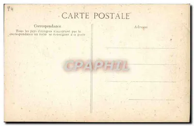 Vaso antigo esculpido — cena mitológica — A. Vincent, 4, rue des Beaux-Arts, PARIS — Verso
