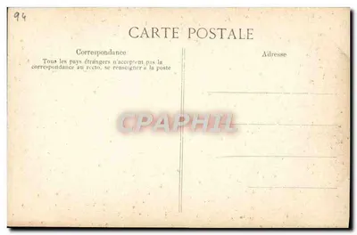 Zdekorowany wazon z motywami koni i owoców — A. Vincent, 4. rue des Beaux-Arts, PARIS — Rewers