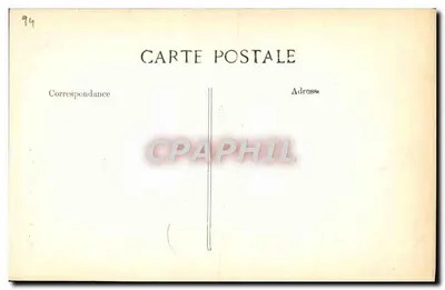 Statua na posadzie — Paryż — A. Vincent, 4, rue des Beaux-Arts — Rewers