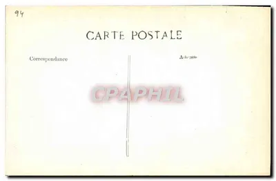 Desenho de Buffet — Mobiliário Louis XV — A. Vincent, 4, rue des Deux-Arts - Paris — Verso