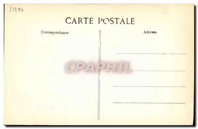 Chaminé decorativa — gravura — A. Vincent, 4 rue dos Belos Artes — Paris — Verso