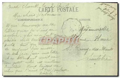 Souk-Ahras — Place Tagasthe — kolekcja Idéals F. S. n°25 — Rewers