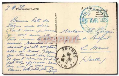 Meknès — Wielka Fontanna El-Kédime — LL n°79 — Rewers