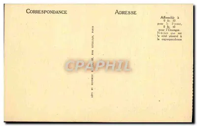 Gabès — La Poste — Servizi Telegrafi Telefonici — Editore LL, n° 33 — Verso