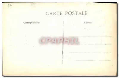 Detalhe de ornamentação arquitetônica — Gravura — A. Vincent, 4 rue des Beaux-Arts - Paris — Verso